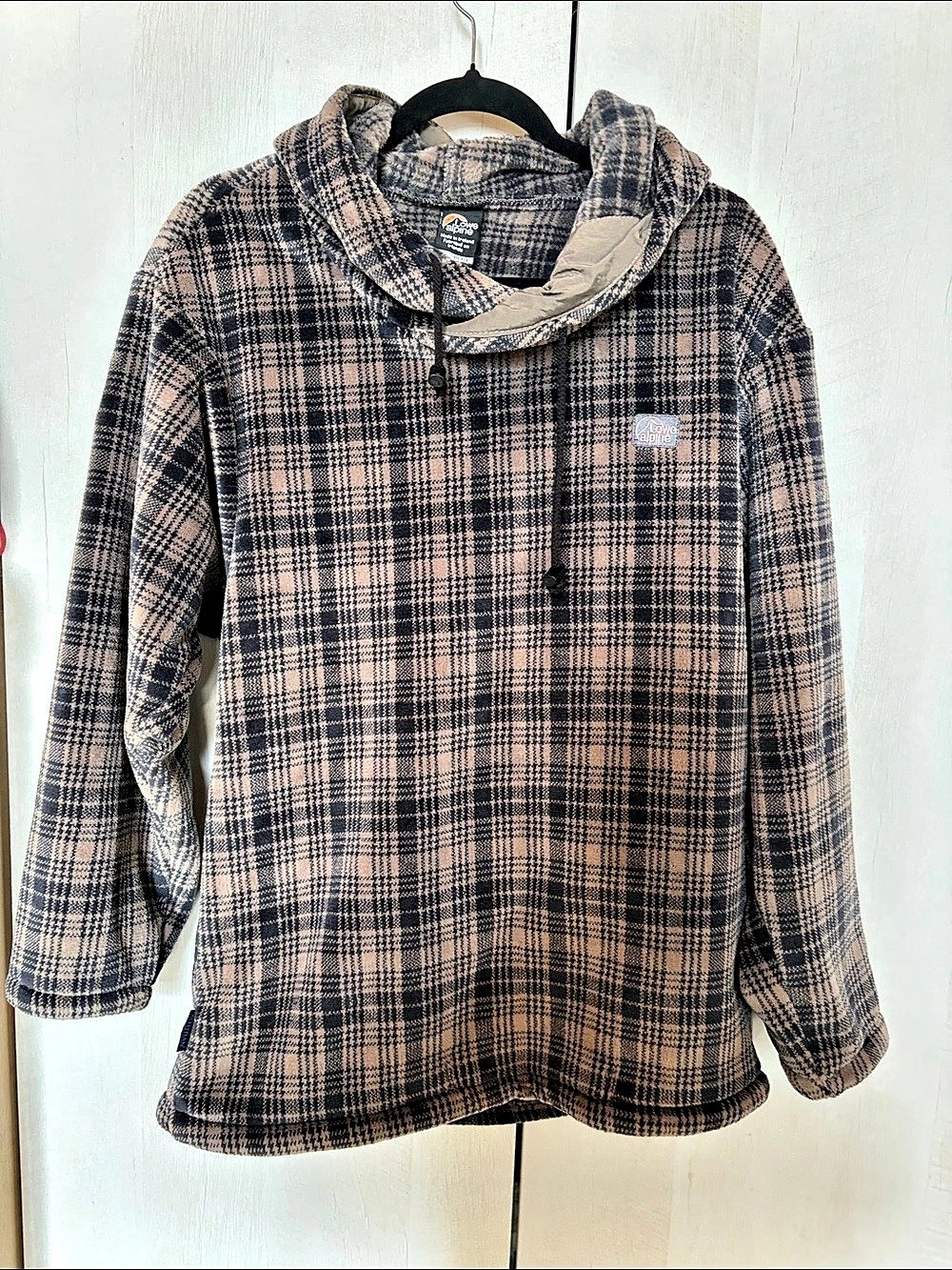Lowe Alpine Plaid Polartec Fleece Pullover Large